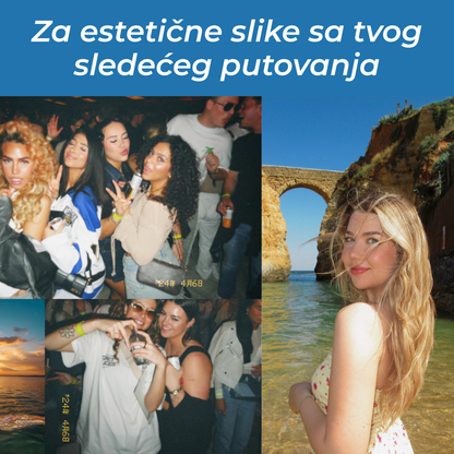 digitalni retro fotoaparat iz 2000ih + poklon za pravljenje retro fotki