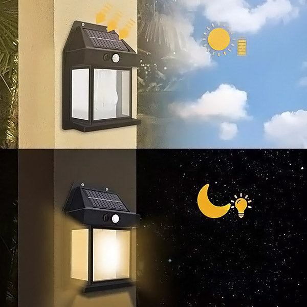 Solarna spoljna lampa - bez žica i struje