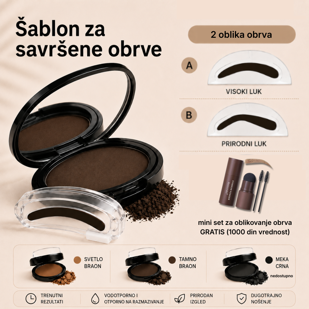 Šablon za savršene obrve