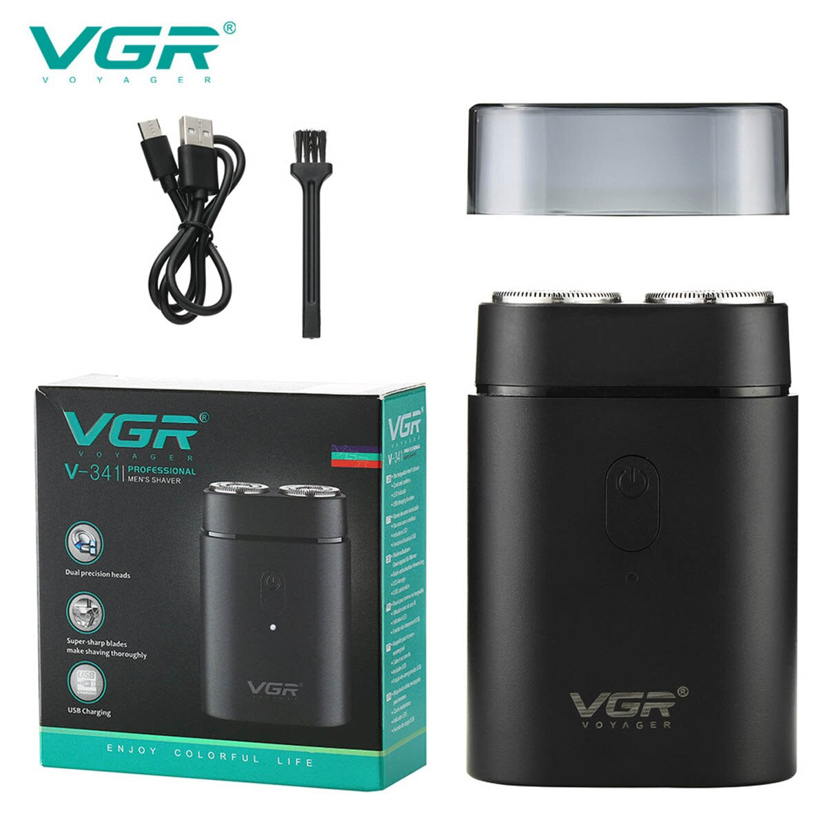 VGR V 341-b Električni Brijač i Trimer za Bradu