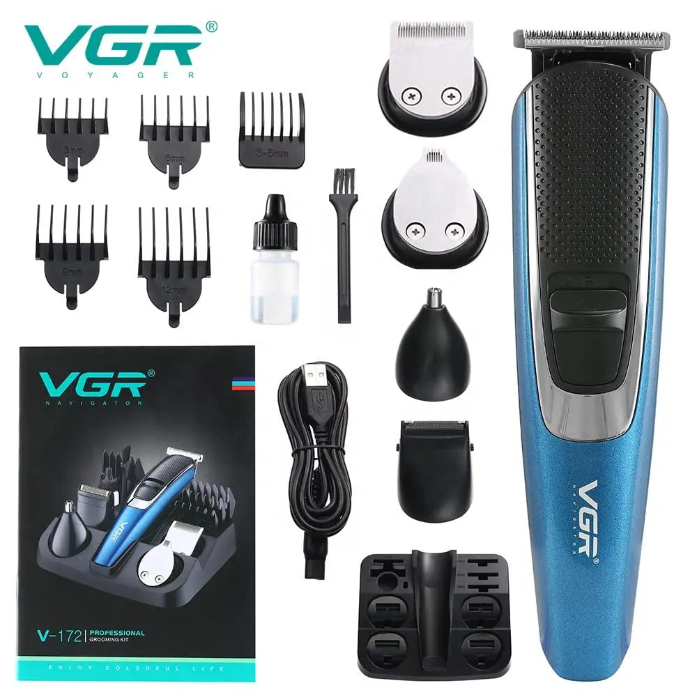 VGR V-172 Trimer 5 u 1 za Kosu, Bradu i Telo