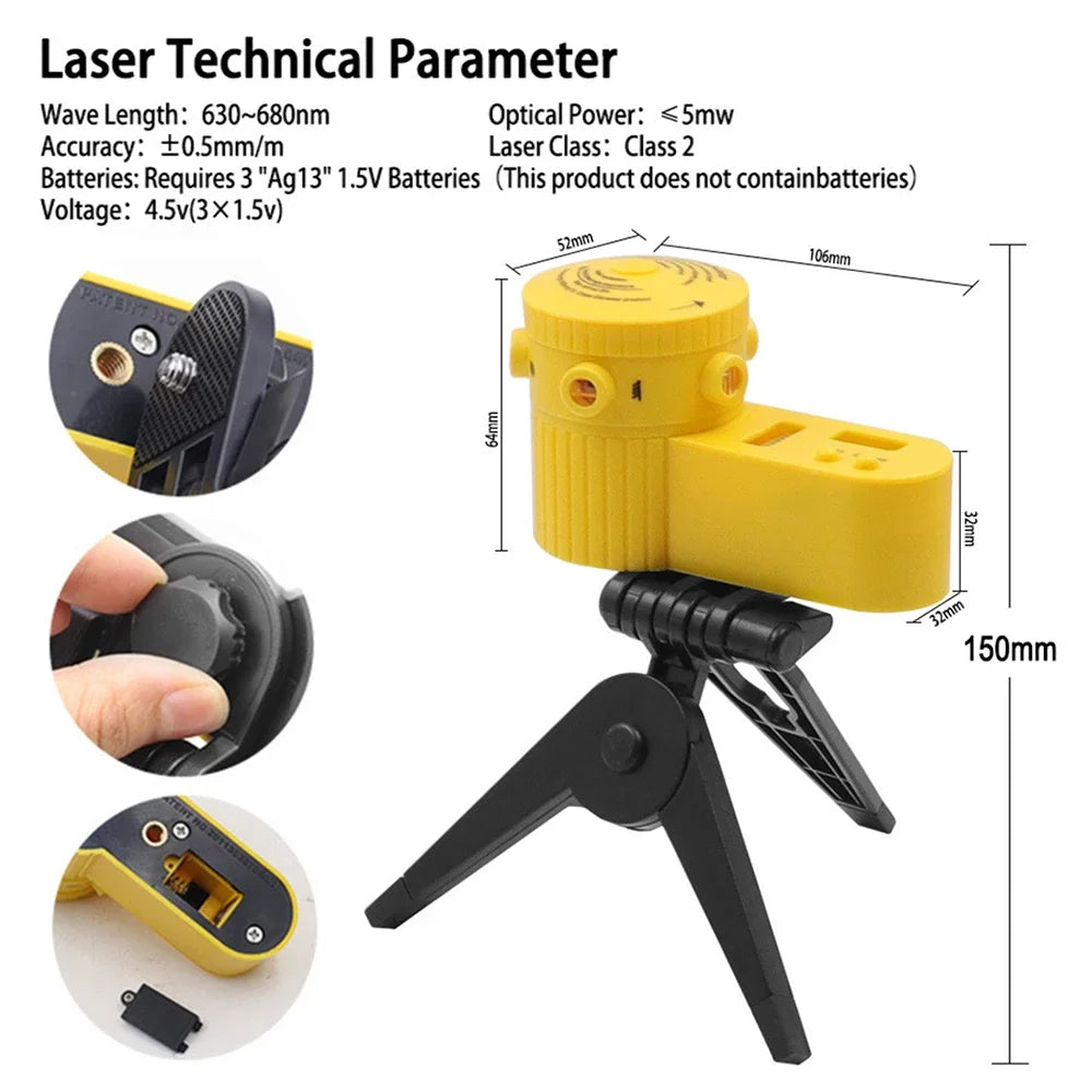 Automatski laserski nivelator sa tripod postoljem
