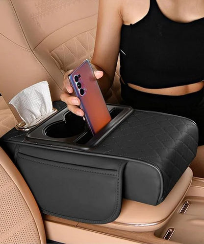 Ergonomski naslon za ruku sa držačima za piće i telefon