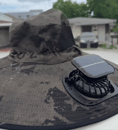 Solarni šešir sa ventilatorima