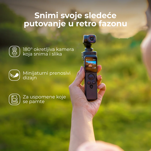 Vlog Kamera za Letnje Estetične Snimke
