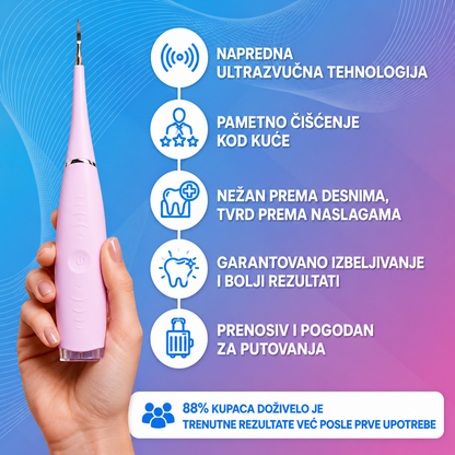 Ultrazvučni Interdentalni čistač za zubni plak i naslage