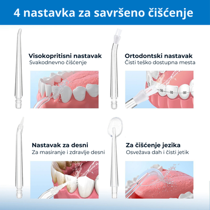 AquaClean Pro – uređaj koji čisti zube tamo gde četkica ne može