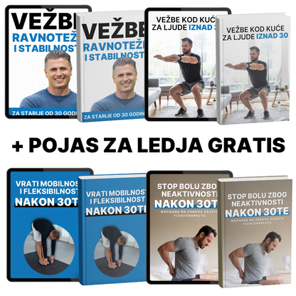 4 Vodiča za Rešavanje Bola u Leđima + GRATIS Pojas za Leđa