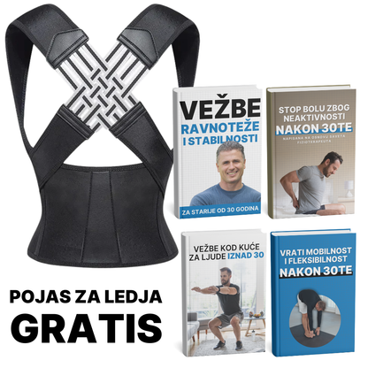 4 Vodiča za Rešavanje Bola u Leđima + GRATIS Pojas za Leđa