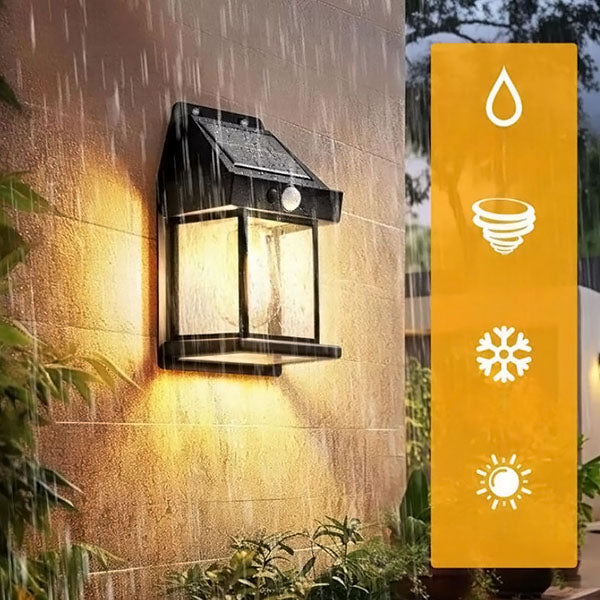 Solarna spoljna lampa - bez žica i struje