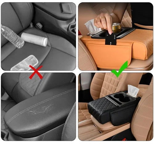 Ergonomski naslon za ruku sa držačima za piće i telefon