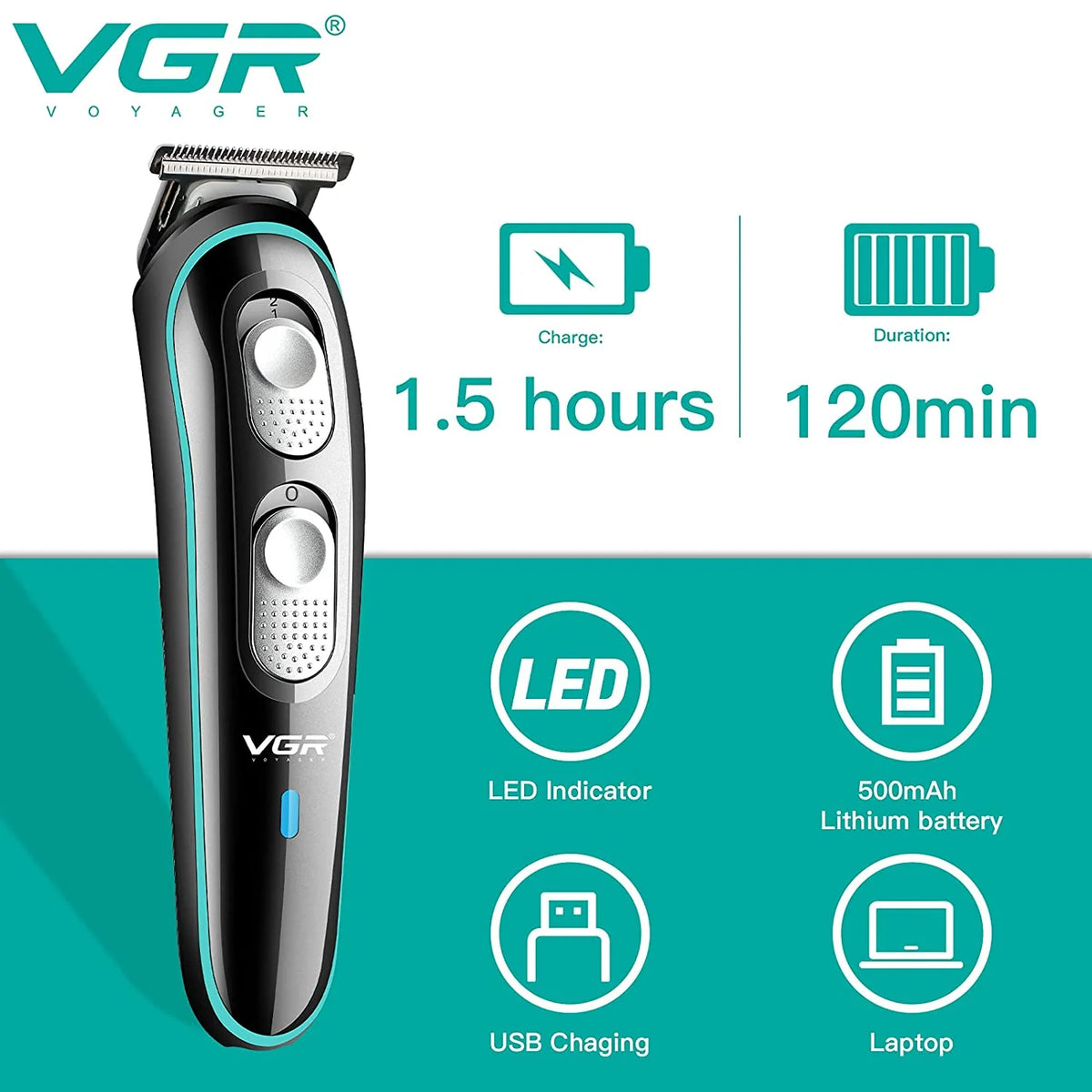VGR V-055 FADE Profesionalna Mašinica za Šišanje