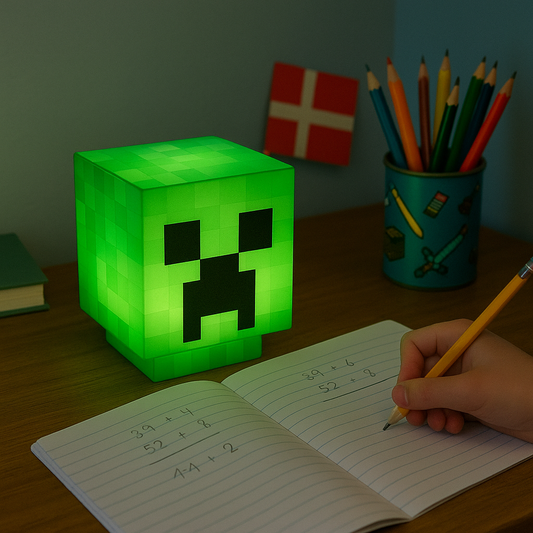 Minecraft Creeper Lampa sa Zvukom