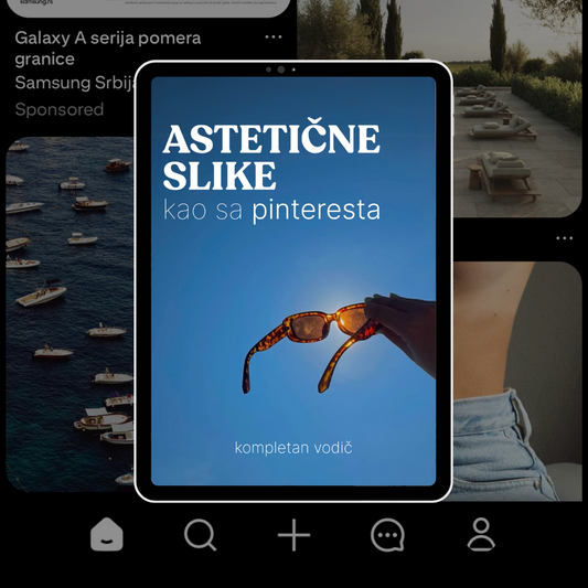 Astetične Slike kao sa Pinteresta: Kompletan e-Vodič